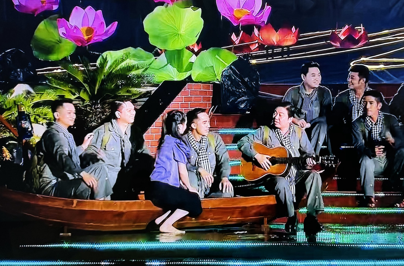 Chương trình cầu truyền hình Niềm tin và Khát vọng tại điểm cầu Đồng Tháp.