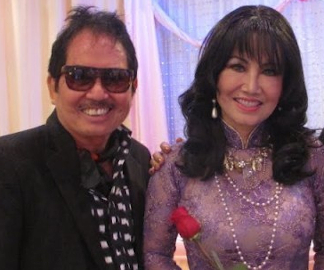 Nhạc sĩ Vũ Xuân Hùng và ca sĩ Thanh Lan.