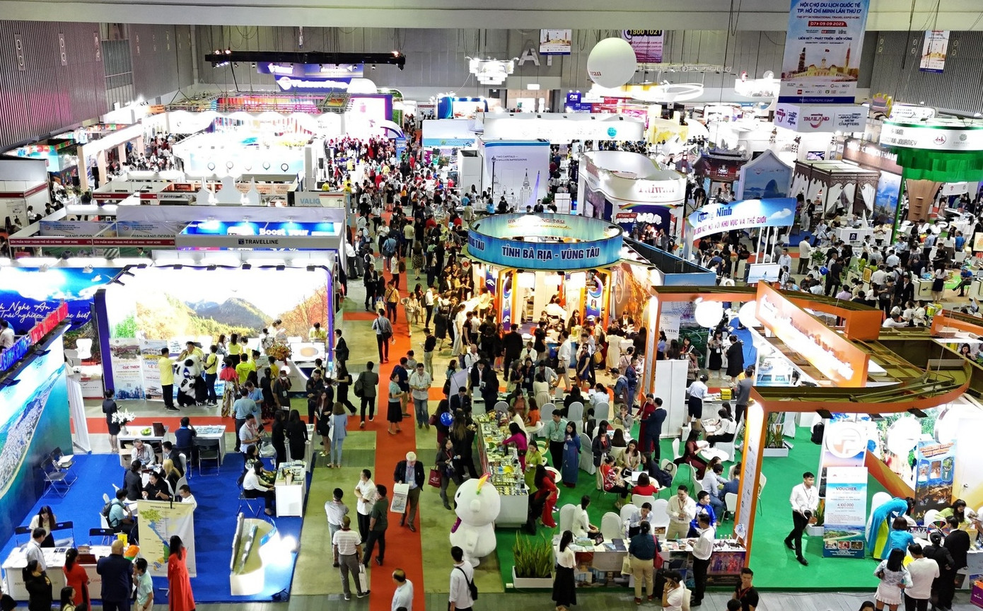 Đông đảo khách hàng tham gia ITE HCMC 2023