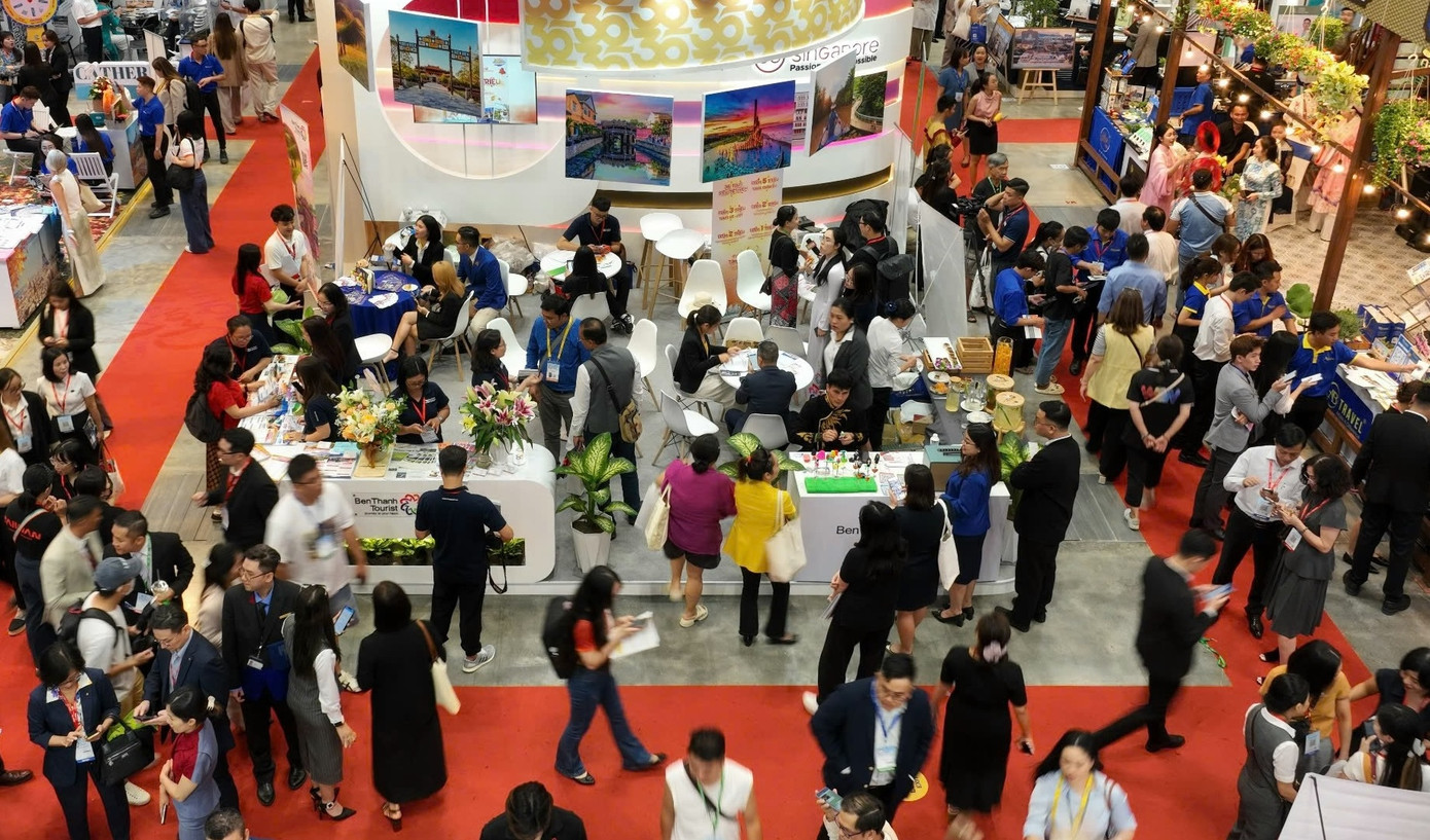 Một góc hội chợ ITE HCMC 2024 Một góc hội chợ ITE HCMC 2024