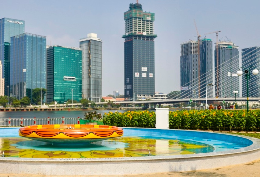 Vẻ đẹp Công viên bờ sông Sài Gòn Vẻ đẹp Công viên bờ sông Sài Gòn