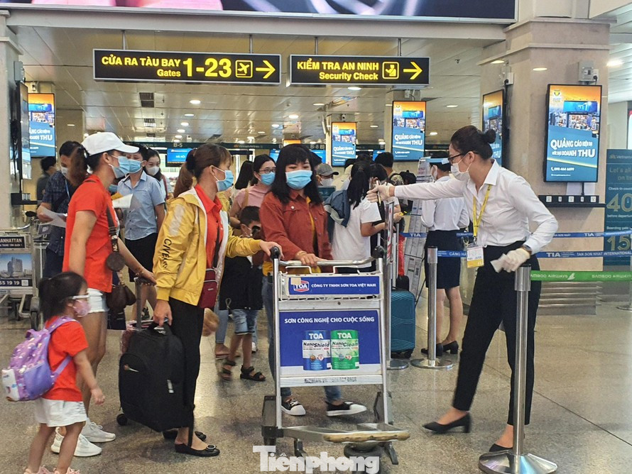 Hàng không Việt Nam đón 109 triệu lượt khách năm 2024. Ảnh: Ngô Bình. Hàng không Việt Nam đón 109 triệu lượt khách năm 2024. Ảnh: Ngô Bình.