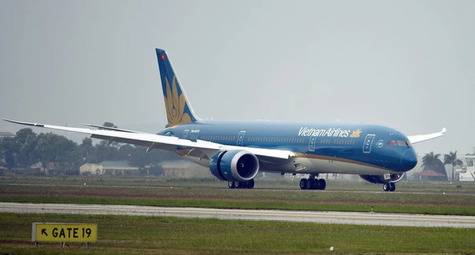 Một chiếc máy bay Boeing 787 của Vietnam Airlines. Ảnh: VNA. Một chiếc máy bay Boeing 787 của Vietnam Airlines. Ảnh: VNA.