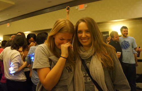 Không kìm được nước mắt