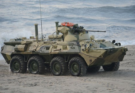 Thiết giáp BTR-82A. Thiết giáp BTR-82A