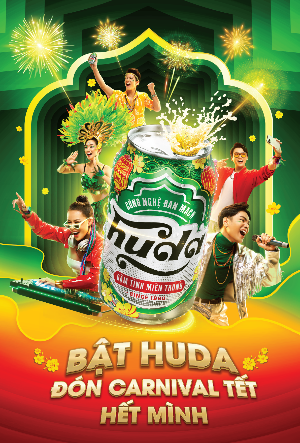 Trải nghiệm Tết miền Trung một cách trọn vẹn với Huda Tết Carnival 2024