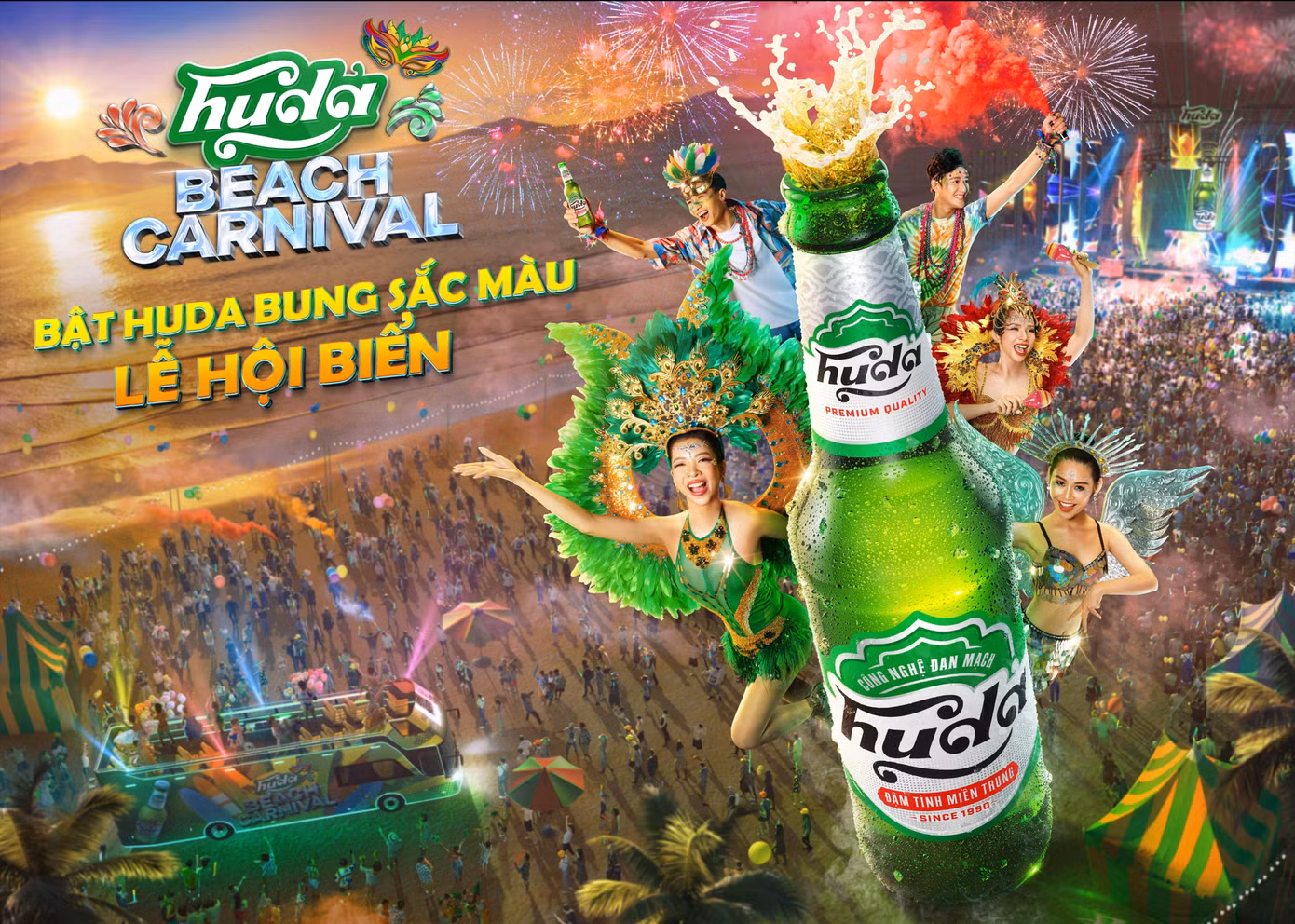 Trải nghiệm loạt hoạt động thú vị cùng lễ hội biển Huda Beach Carnival 2023 Trải nghiệm loạt hoạt động thú vị cùng lễ hội biển Huda Beach Carnival 2023
