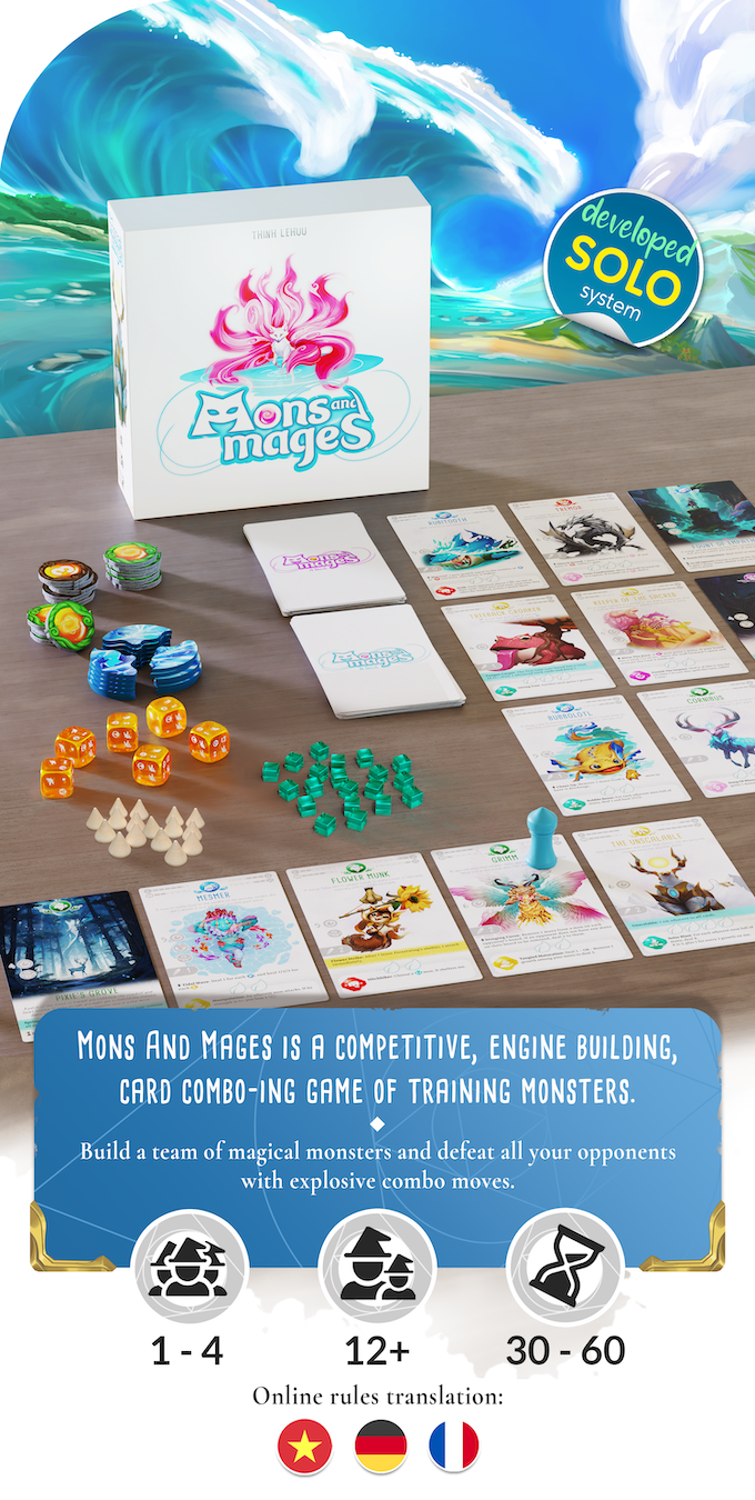 Mons and Mages - sản phẩm Việt đang khẳng định được chất lượng trong cộng đồng thế giới.