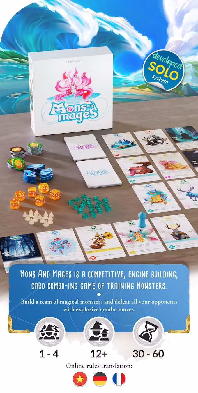 Mons and Mages - sản phẩm Việt đang khẳng định được chất lượng trong cộng đồng thế giới.