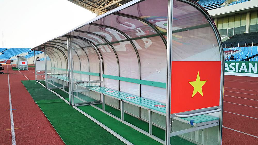 Trong hai tháng qua, những hạng mục trên của sân Mỹ Đình được nhanh chóng cải tạo, làm mới sau khi phải chịu các phản hồi không tốt ở trận đấu Việt Nam - Australia hồi tháng 9 vừa qua.