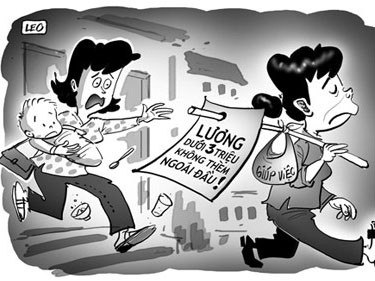 Đủ chiêu trò osin trước khi về Tết 