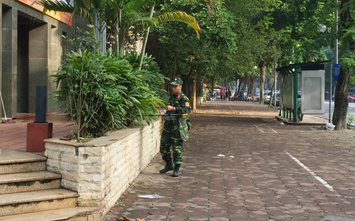 Hà Nội thắt chặt an ninh chuẩn bị đón lãnh đạo Trung Quốc, Mỹ ảnh 1