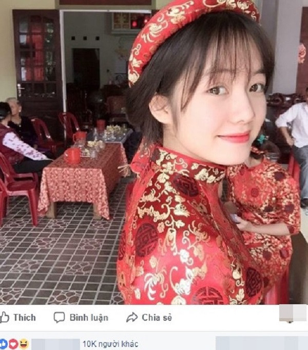 9X Nghệ An gây 'bão' vì loạt ảnh bê tráp quá xinh đẹp ảnh 1