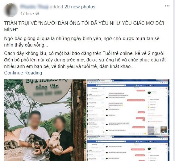 Lùm xùm cô gái bị đánh sập Facebook sau khi trả nợ cho người yêu ảnh 1