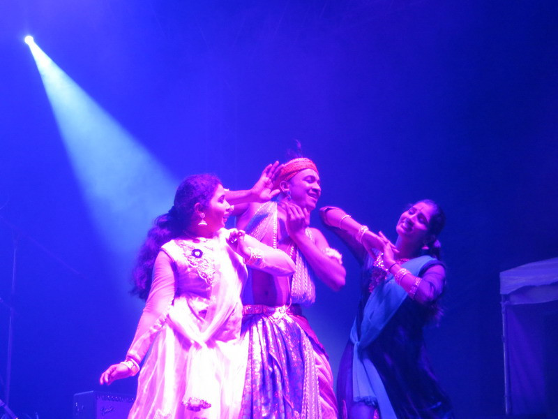 Tiết mục múa của đoàn Sri Lanca