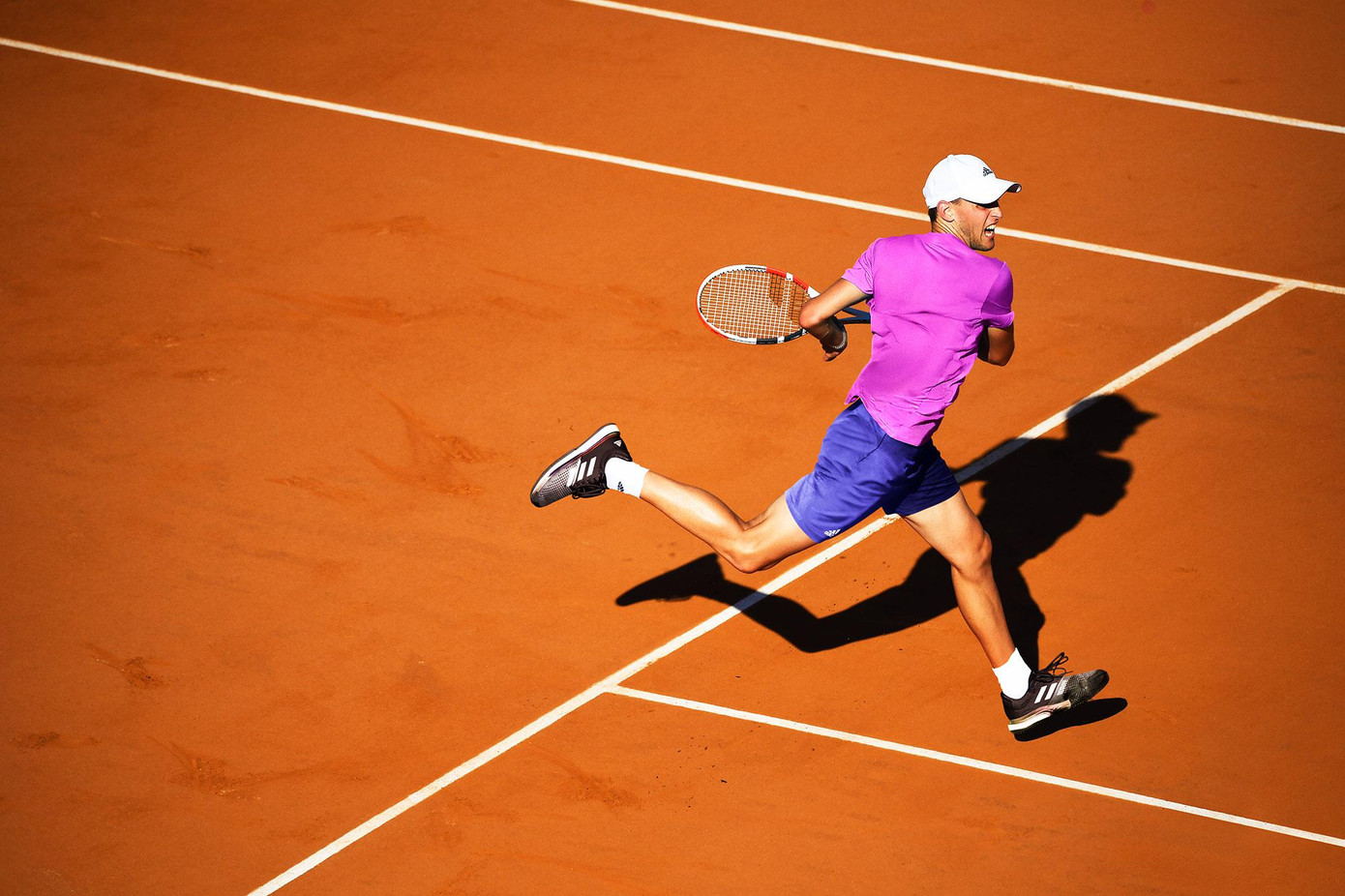 Tay vợt Dominic Thiem cũng chọn một mẫu giày trong BST Tennis mới cho các trận đấu sắp tới