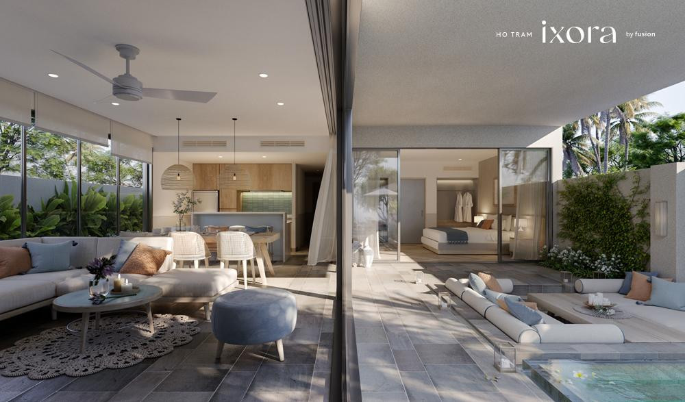 Ixora Ho Tram by Fusion là dự án hiếm hoi trên thị trường đã được chủ đầu tư hoàn thiện và đưa vào sử dụng các tiện ích đẳng cấp hàng đầu như sân golf, hệ thống khách sạn với các tiện ích về ẩm thực, vui chơi, giải trí