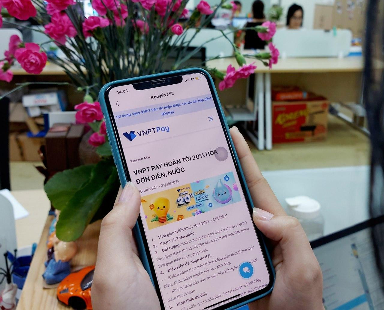 VNPT PAY áp dụng kép nhiều chương trình ưu đãi với tổng giá trị lên tới 600.000 đồng VNPT PAY áp dụng kép nhiều chương trình ưu đãi với tổng giá trị lên tới 600.000 đồng