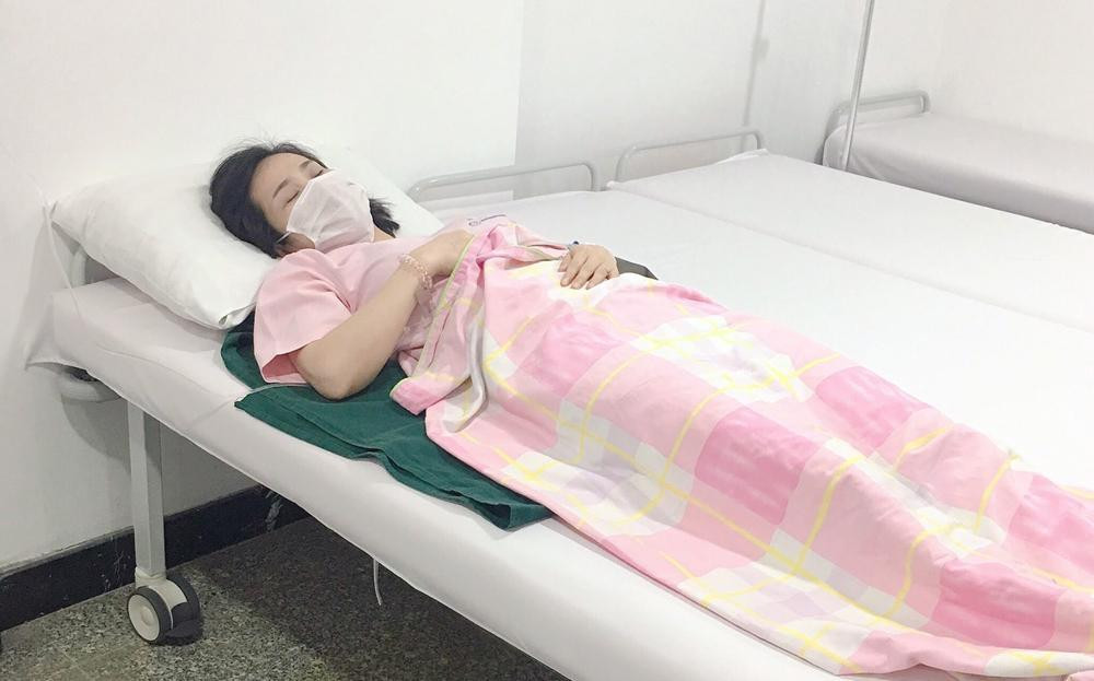 Chị Loan đi thăm khám sức khỏe sinh sản(Ảnh do NV cung cấp)