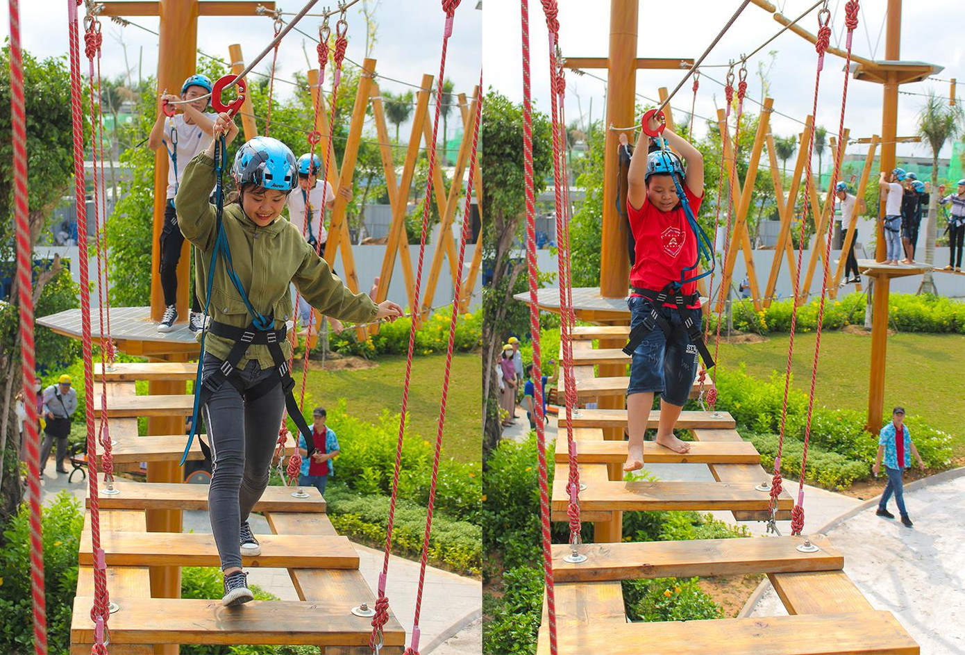 Công viên Gem Sky Park rộng 3ha khánh thánh vào ngày 4/4 thu hút nhiều bạn trẻ đến trải nghiệm Công viên Gem Sky Park rộng 3ha khánh thánh vào ngày 4/4 thu hút nhiều bạn trẻ đến trải nghiệm
