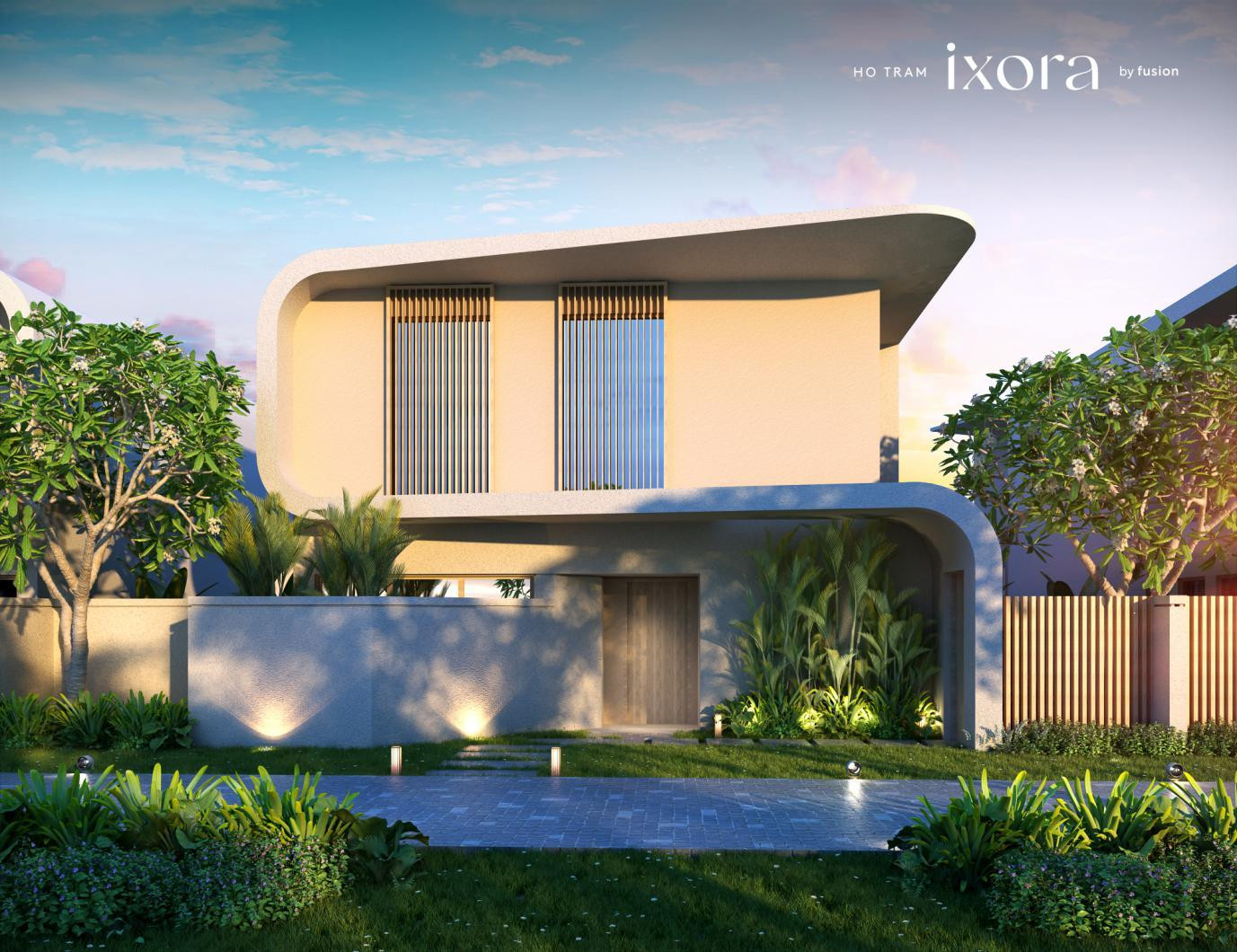 Từng ngôi biệt thự là sự kết hợp hài hòa giữa tính riêng tư và không gian rộng mở.