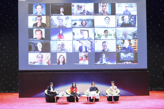 Buổi hội thảo về Giải thưởng VinFuture vào ngày 2/4 quy tụ các nhà khoa học trên toàn cầu