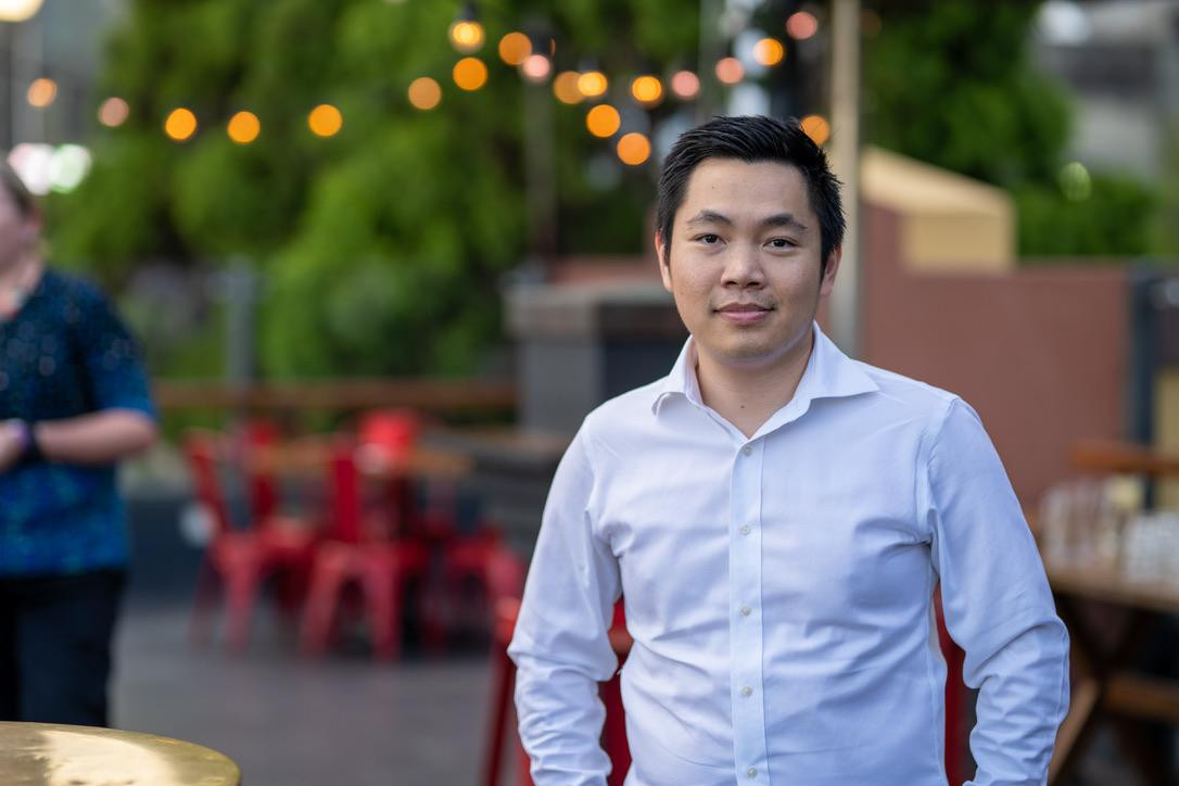 Ông Dimitry Trần - đồng sáng lập công ty Harrison.AI