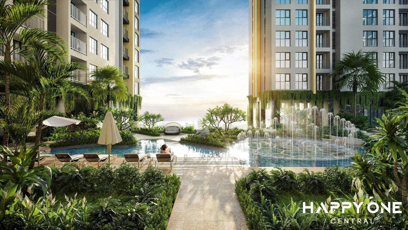 Hệ sinh thái xanh, hiện đại và thông minh được áp dụng vào hầu hết 68 tiện ích nội khu đẳng cấp của dự án HAPPY ONE - Central Hệ sinh thái xanh, hiện đại và thông minh được áp dụng vào hầu hết 68 tiện ích nội khu đẳng cấp của dự án HAPPY ONE - Central