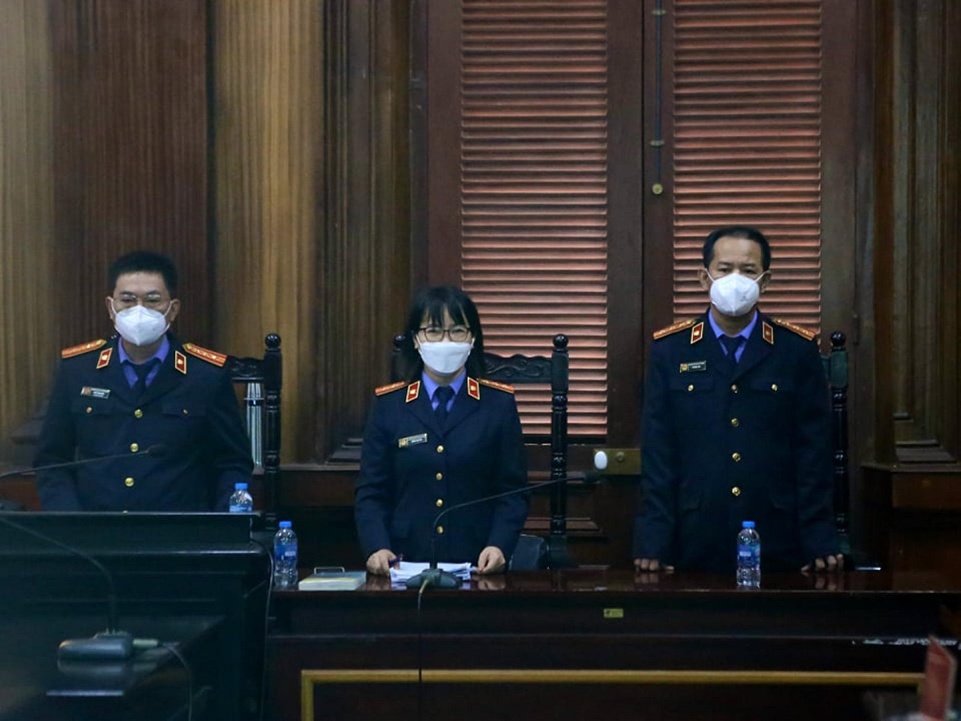 Đại diện Viện Kiểm sát tại phiên tòa. Đại diện Viện Kiểm sát tại phiên tòa.