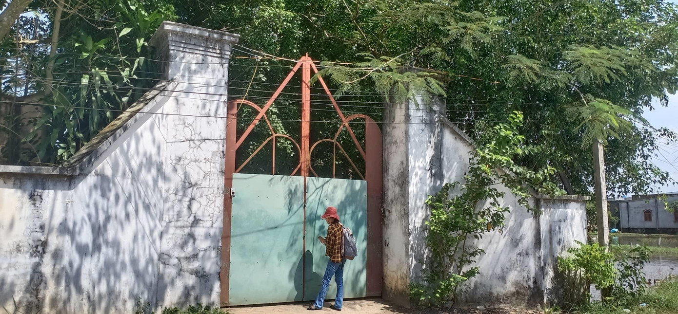 'Tịnh thất Bồng Lai' ở huyện Đức Hòa, tỉnh Long An.