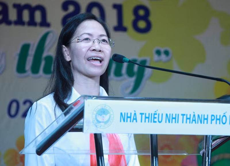 Hơn 500 em nhỏ chung vui trong Liên hoan 'Búp mai vàng' 2018 ảnh 1