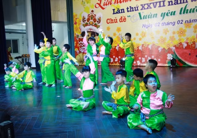 Hơn 500 em nhỏ chung vui trong Liên hoan 'Búp mai vàng' 2018 ảnh 3