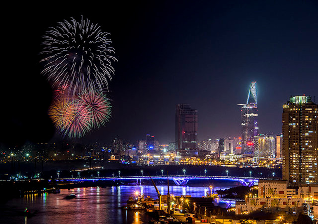 Thế giới rực rỡ pháo hoa thời khắc chuyển sang năm 2019 ảnh 55