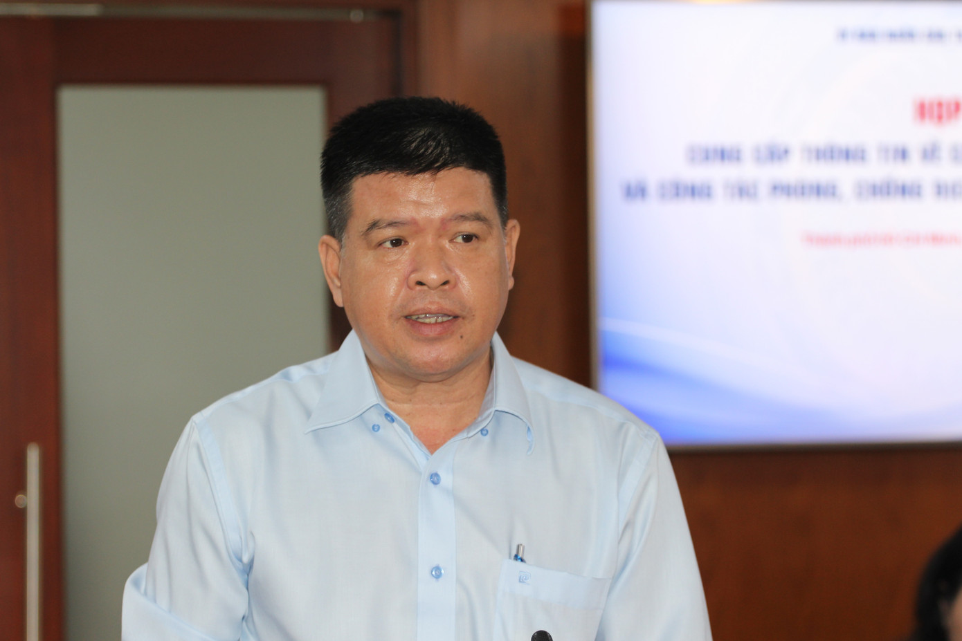 Ông Bùi Hòa An - Phó giám đốc Sở GTVT TPHCM. Ảnh: Thành Nhân Ông Bùi Hòa An - Phó giám đốc Sở GTVT TPHCM. Ảnh: Thành Nhân