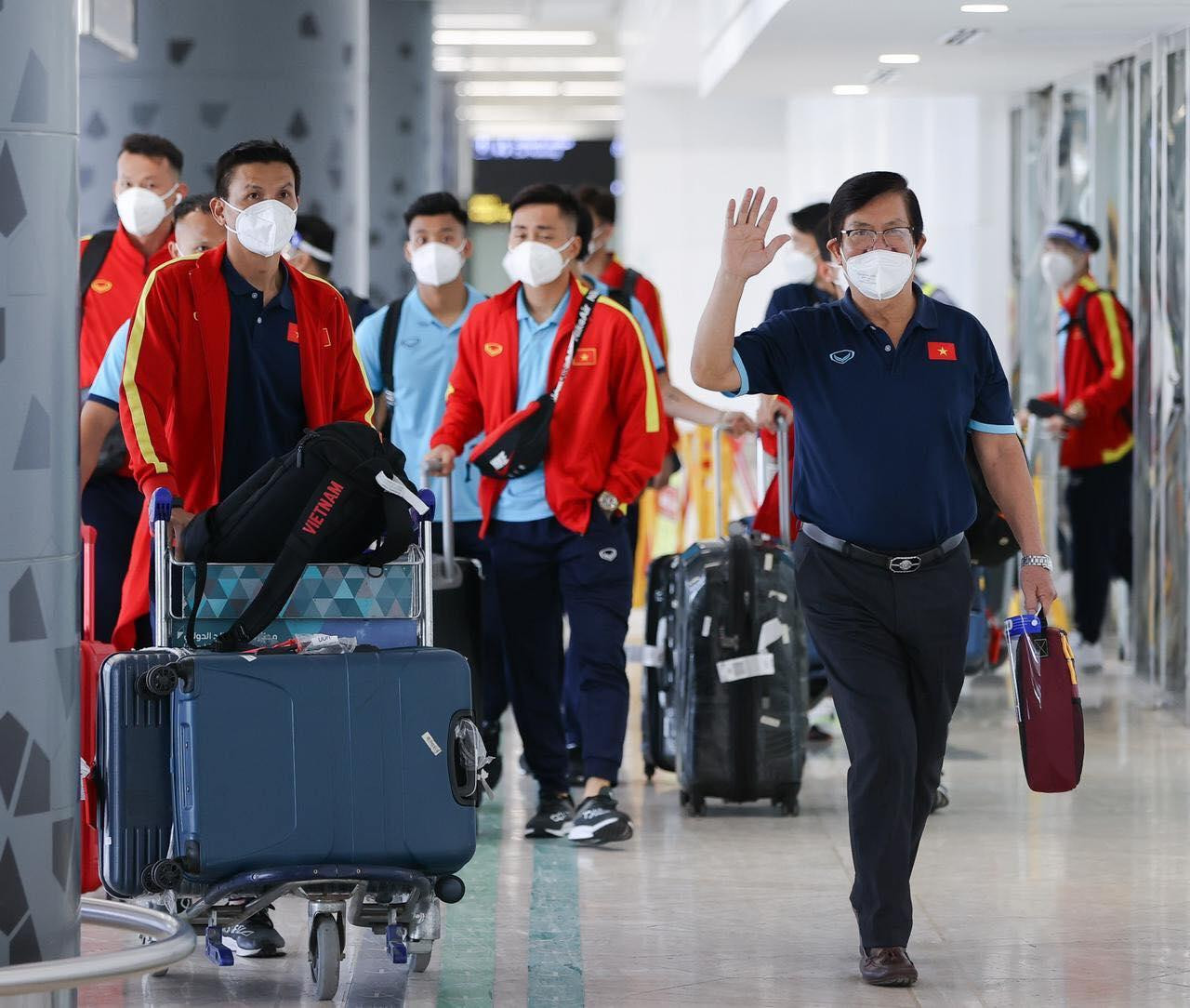 Đội tuyển Việt Nam tới Saudi Arabia, sẵn sàng cho trận đấu đầu tiên ở vòng loại cuối World Cup 2022 khu vực châu Á