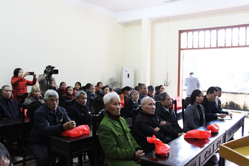 Cựu TNXP các tỉnh miền núi phía Bắc xúc động đón quà Tết sớm ảnh 4