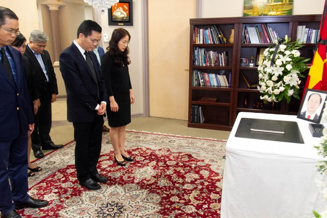 Chủ tịch nước Trần Đại Quang trở về đất mẹ ảnh 26