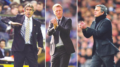 Pellegrini, Moyes và Mourinho sẽ đối đầu nhau mùa tới. Pellegrini, Moyes và Mourinho sẽ đối đầu nhau mùa tới