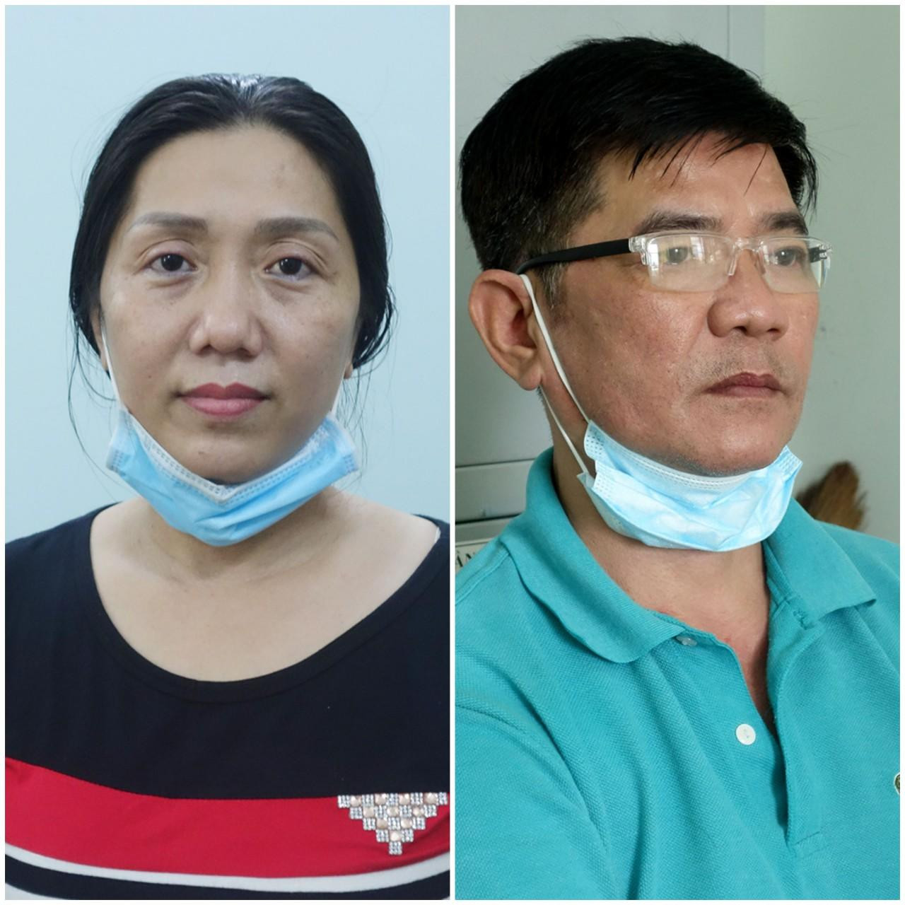 Đối tượng Hạnh và Thanh bị bắt tạm giam. Đối tượng Hạnh và Thanh bị bắt tạm giam.