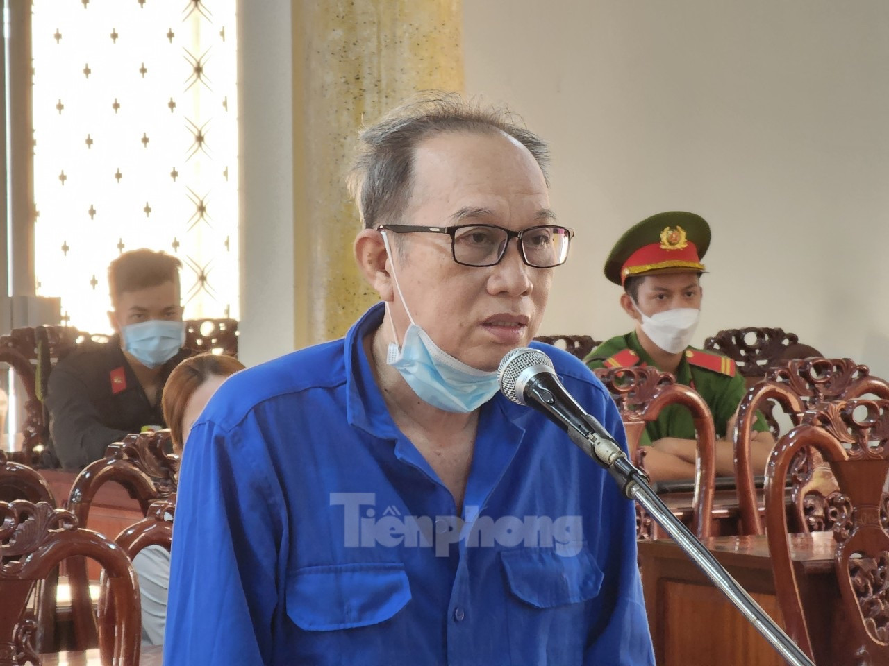 Bị cáo Dương Công Cường. Ảnh: Kim Hà.