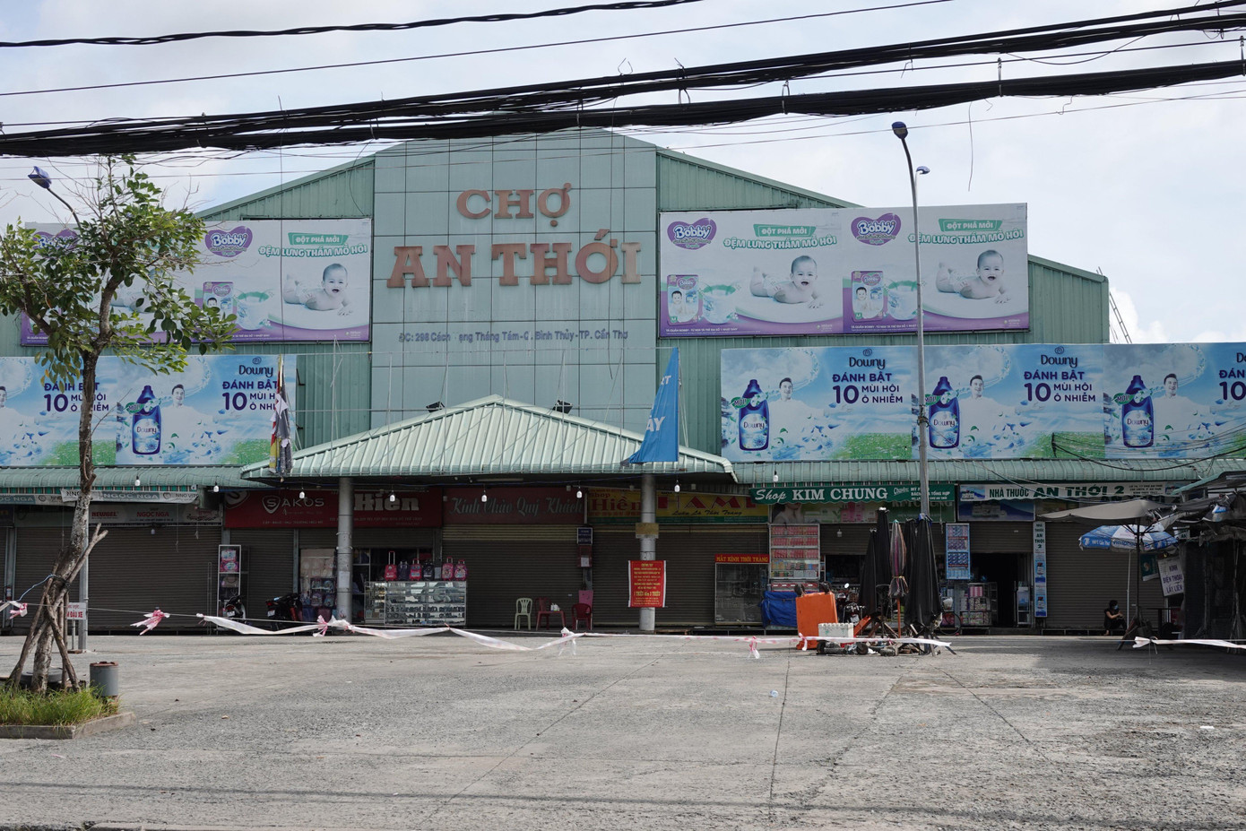 Chợ truyền thống vẫn tạm dừng hoạt động theo chỉ đạo của UBND thành phố.