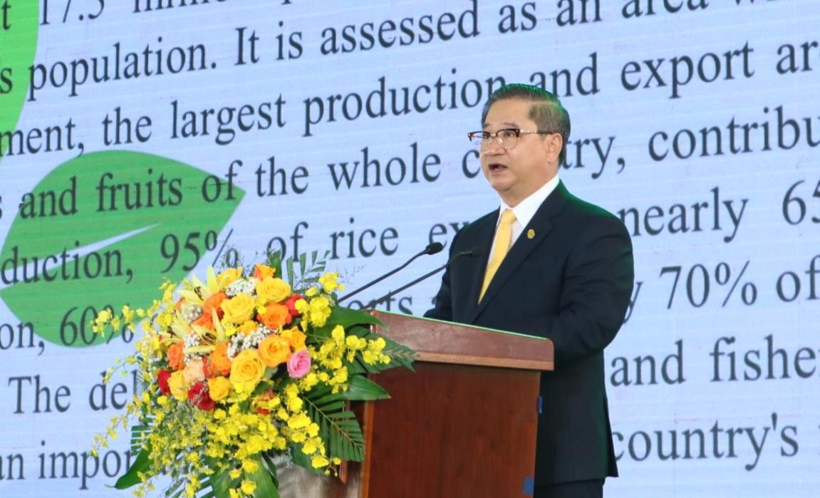 Ông Trần Việt Trường - Chủ tịch UBND TP Cần Thơ phát biểu khai mạc - Ảnh: Kim Hà. Ông Trần Việt Trường - Chủ tịch UBND TP Cần Thơ phát biểu khai mạc - Ảnh: Kim Hà.