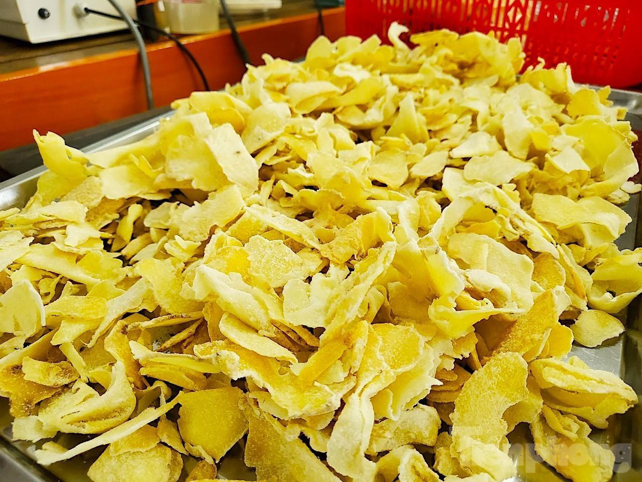 Mứt gừng (Ảnh: Kim Hà).