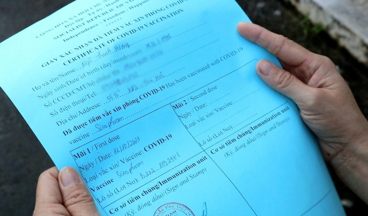 Trong hôm nay, phường Trà Nóc sẽ tiêm khoảng 1.300 liều vắc xin Vero Cell cho người dân. Ảnh: Kim Hà.