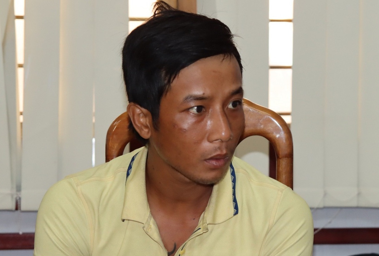 Đối tượng Vinh. Ảnh: Công an cung cấp.