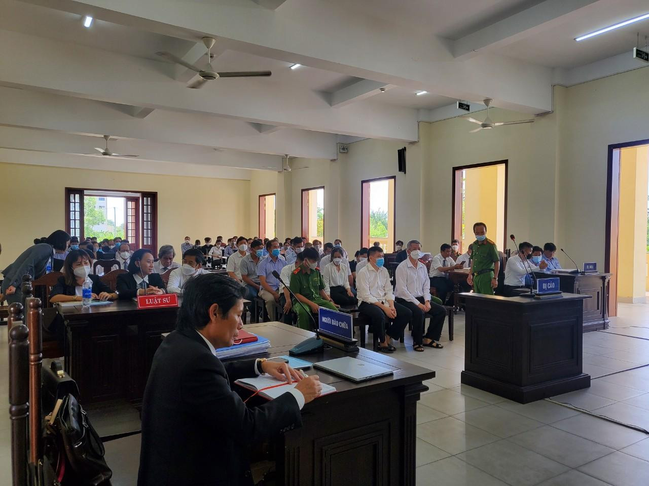 Quang cảnh phiên xét xử - Ảnh: Kim Hà.