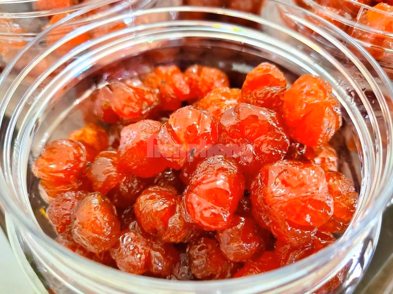 Mứt chùm ruột (Ảnh: Kim Hà).