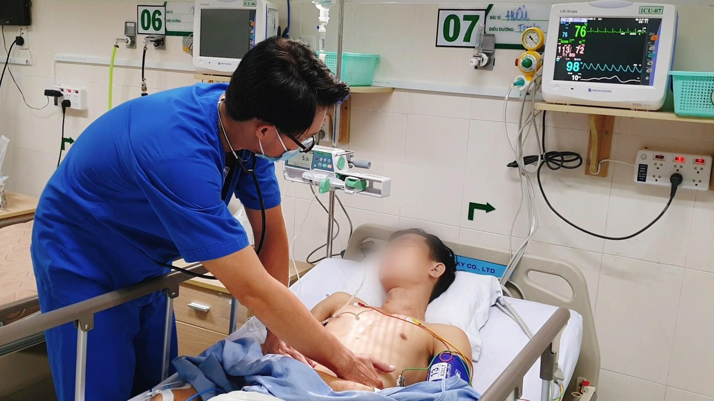 Trường hợp hi hữu may mắn được cứu sống kịp thời.