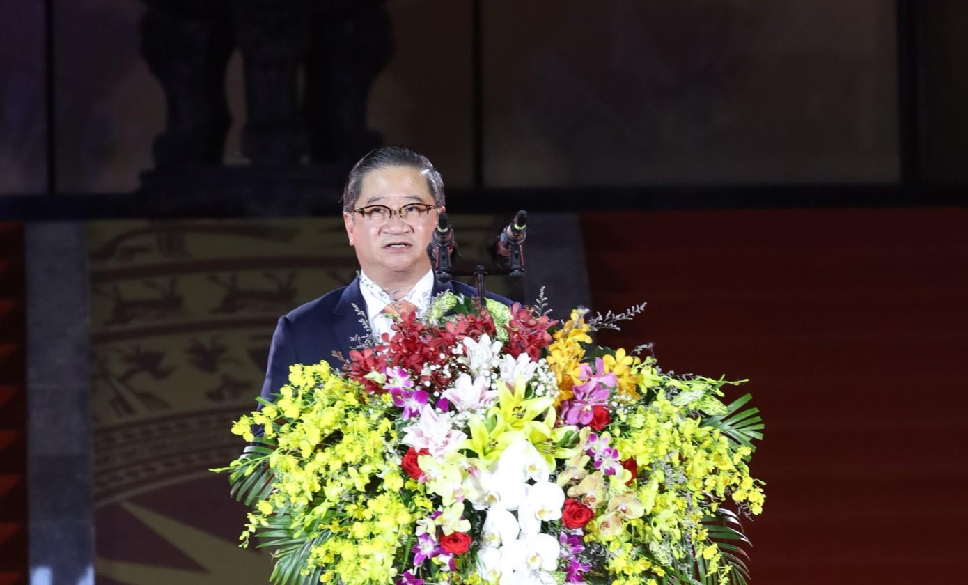 Ông Trần Việt Trường – Chủ tịch UBND TP Cần Thơ phát biểu tại buổi lễ.