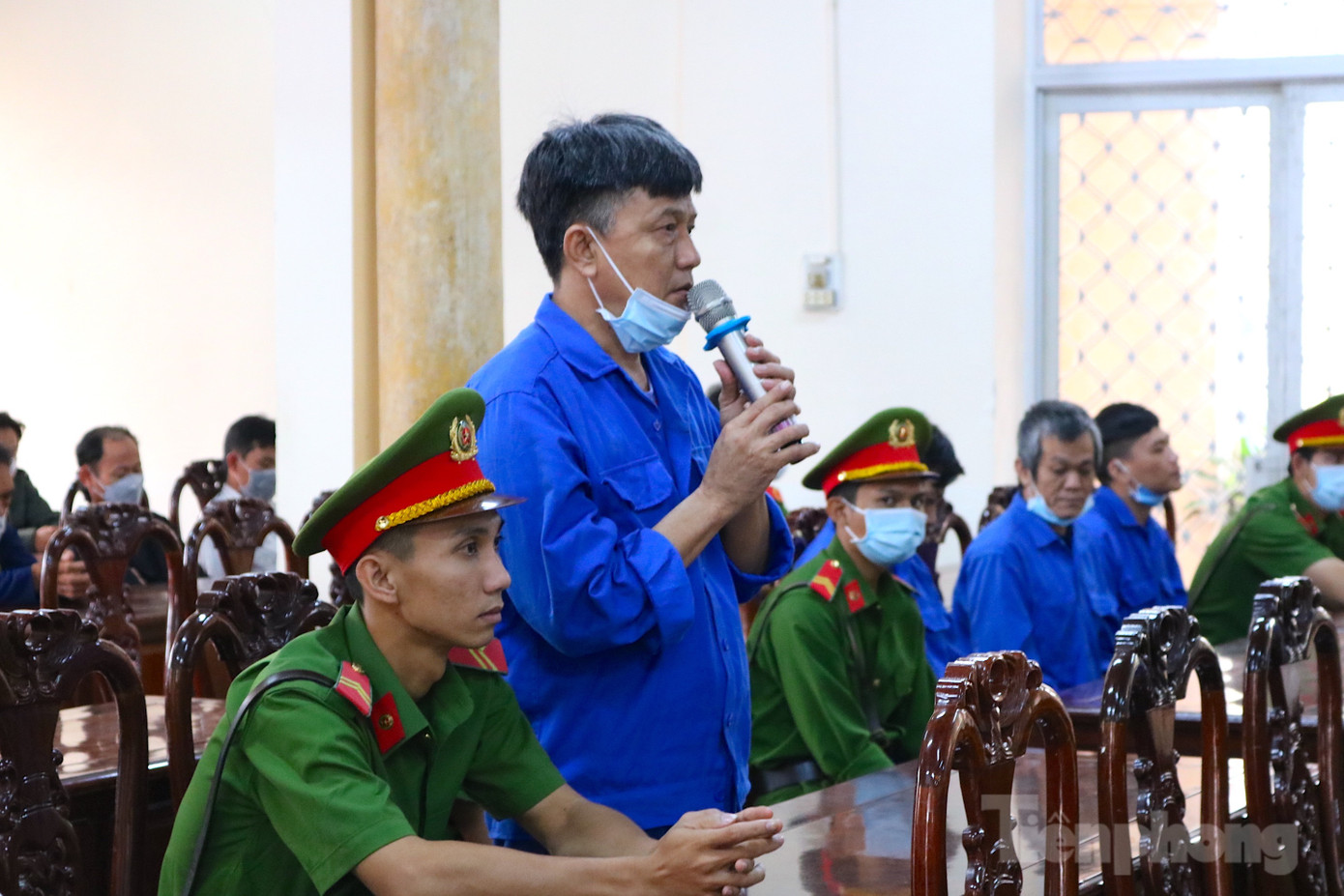 Út Mạnh khẳng định mình bị oan - Ảnh: Kim Hà. Út Mạnh khẳng định mình bị oan - Ảnh: Kim Hà.